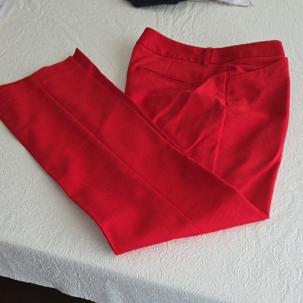 NWOT Express Women's Bold Red Dress Pants
